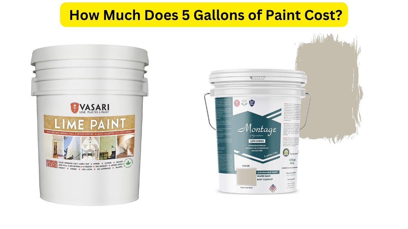 How Much Does 5 Gallons of Paint Weigh?