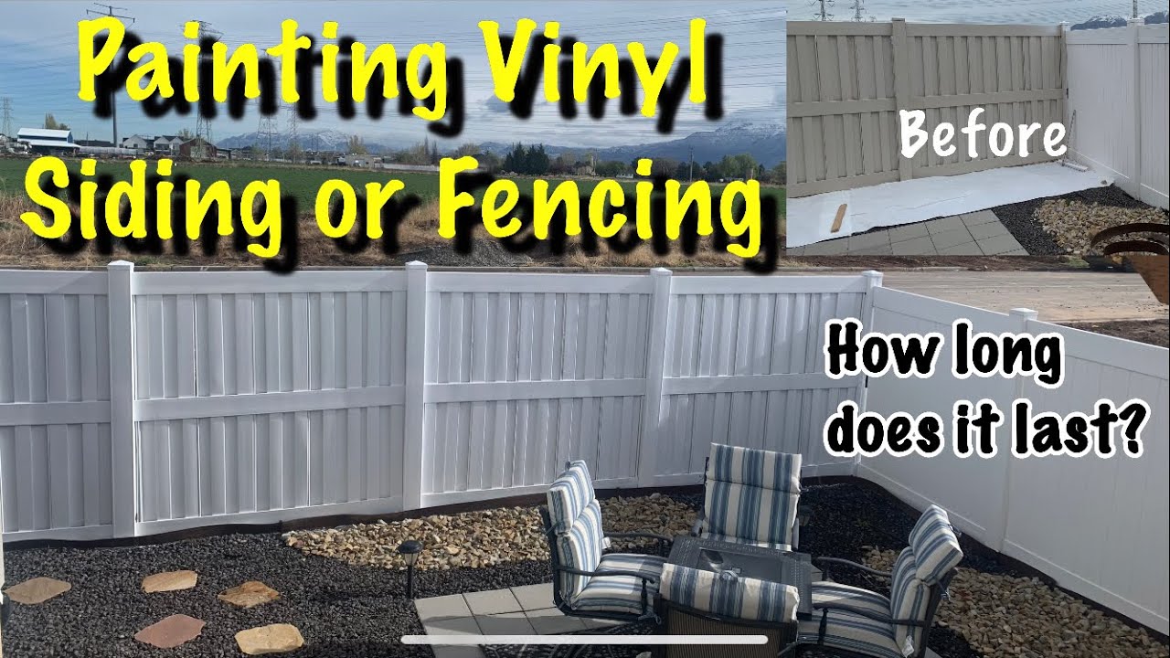 Can You Paint a Vinyl Fence