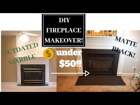 Can You Paint Marble Fireplace