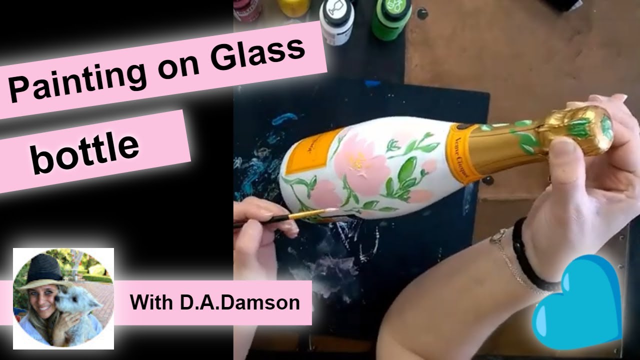 How to Paint a Champagne Bottle