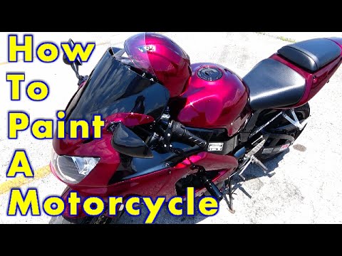 How to Paint a Motorcycle