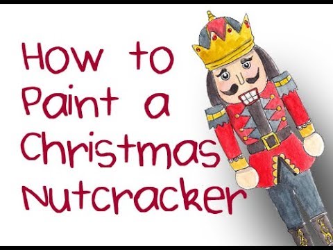 How to Paint a Nutcracker