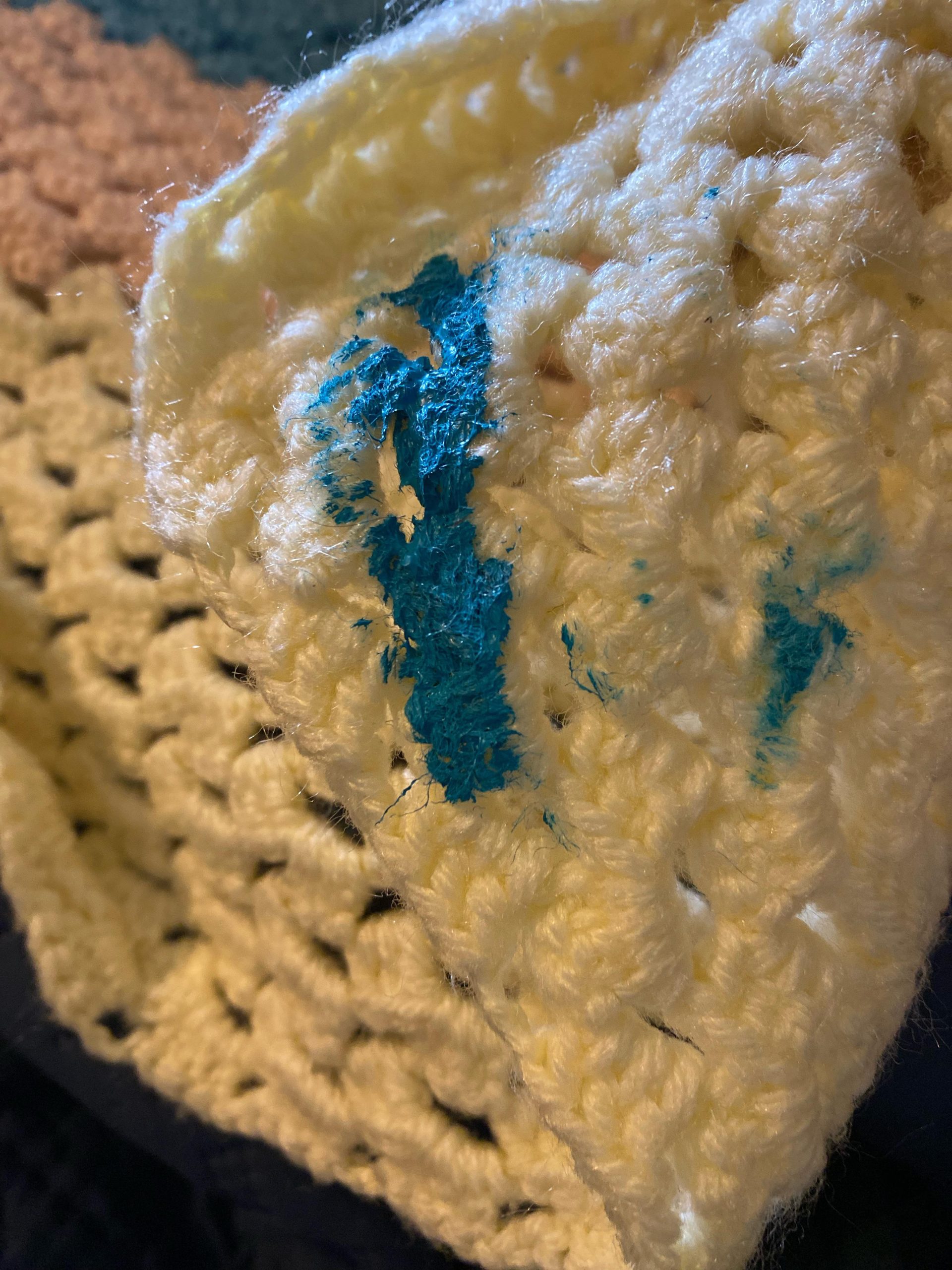 How To Remove Paint From Crochet