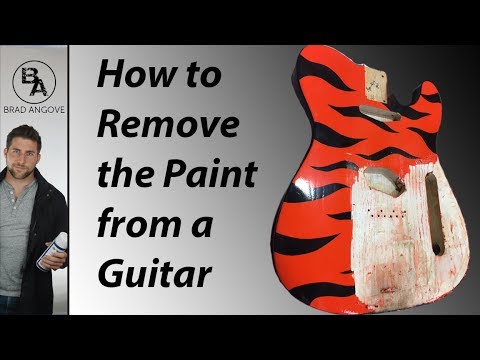 How To Remove Paint From Guitar