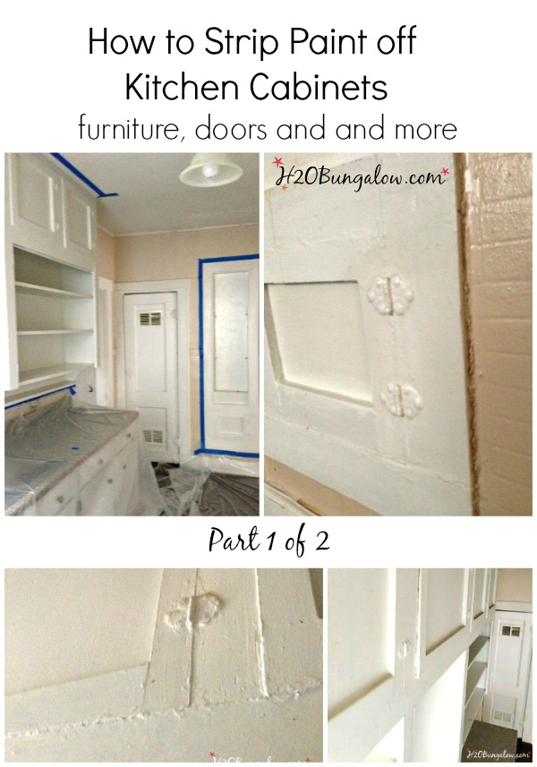 How to Remove Paint from Kitchen Cabinets