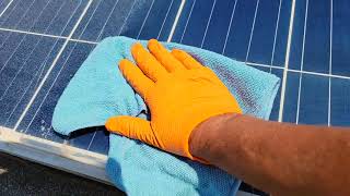 How to Remove Paint from Solar Panels