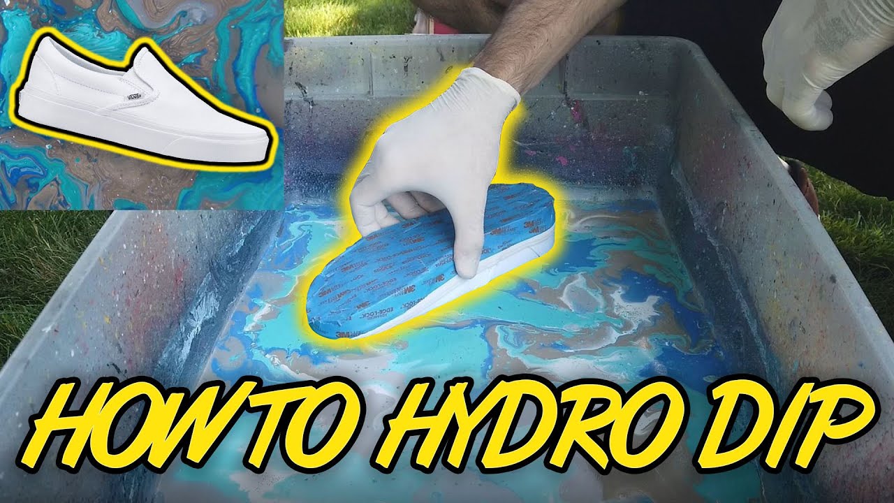 What Paint to Use for Hydro Dipping Shoes