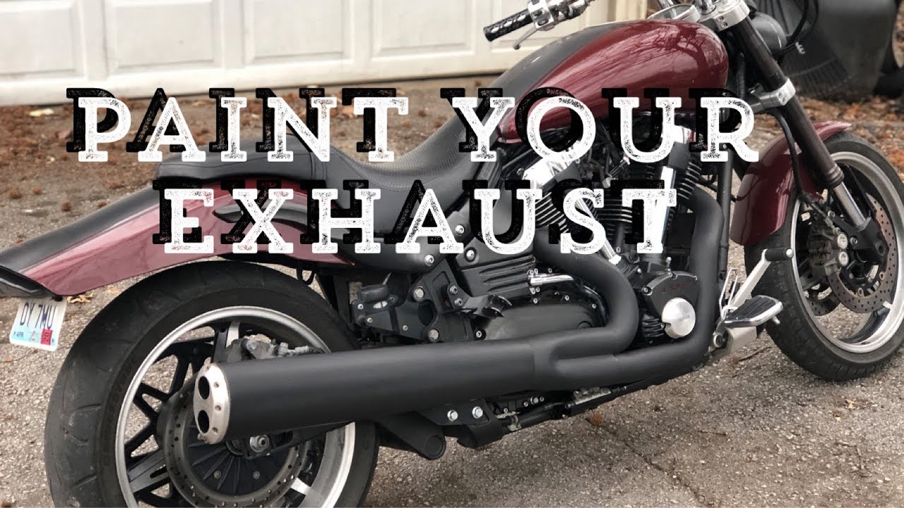 How to Paint Motorcycle Exhaust Pipes