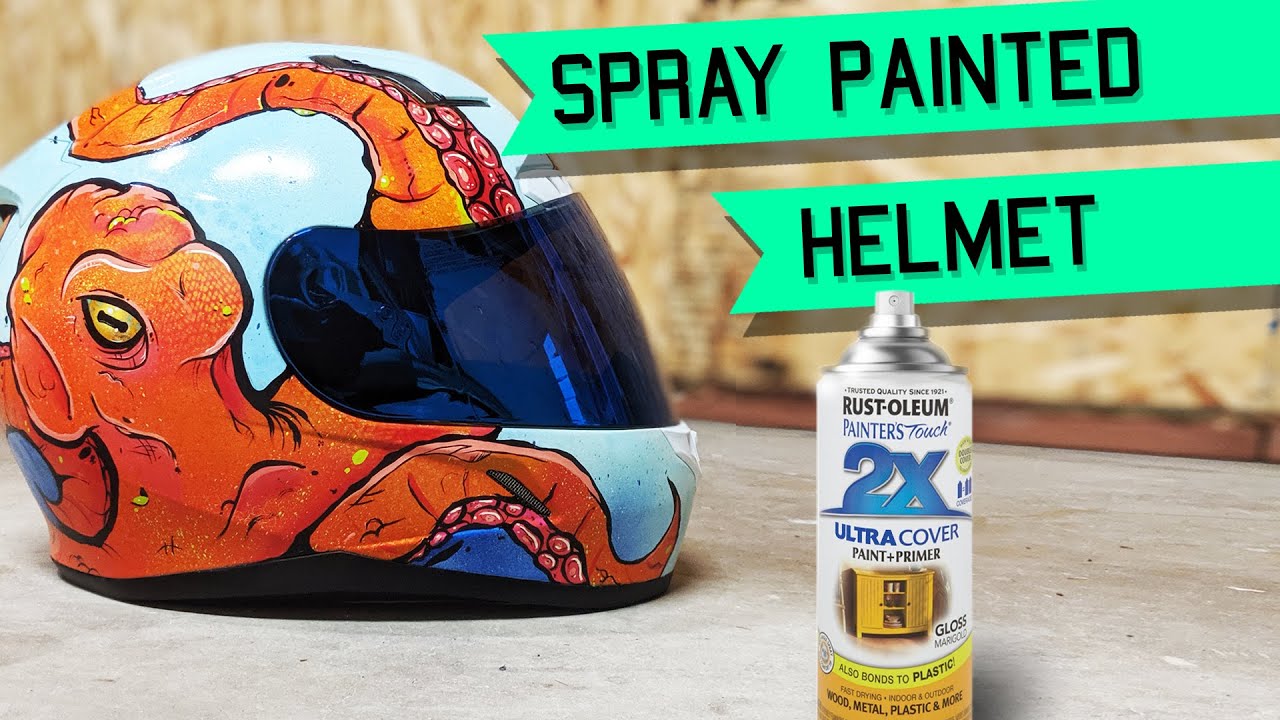 How to Paint Motorcycle Helmet