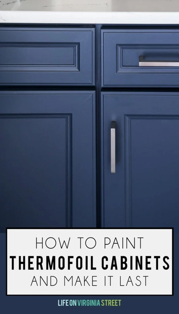 Can You Paint Thermofoil Cabinets