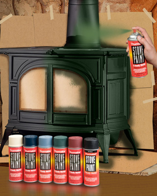 How to Paint a Wood Stove