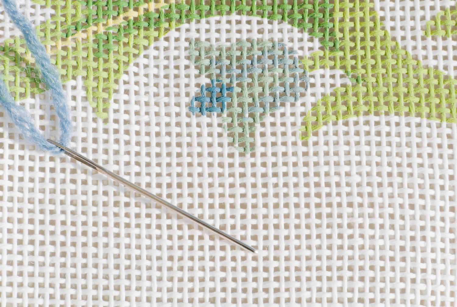 How to Paint Needlepoint Canvas