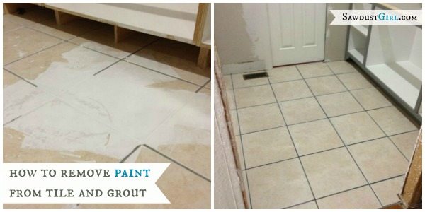 How to Remove Paint from Grout