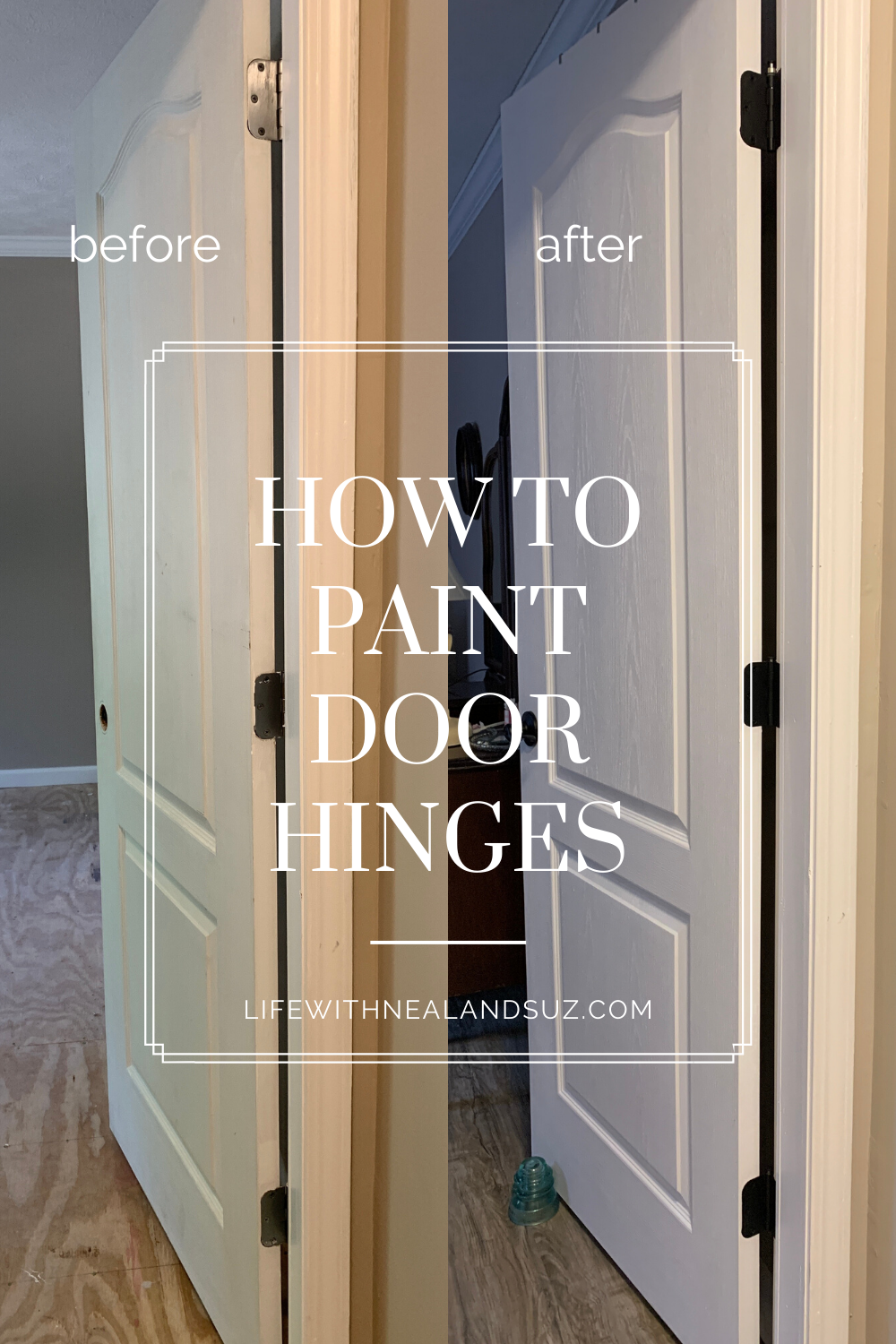 How To Paint Door Hinges