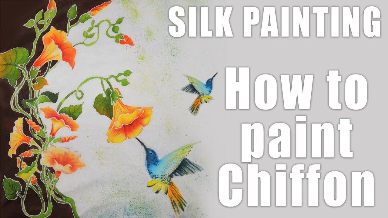 How to Paint on Chiffon