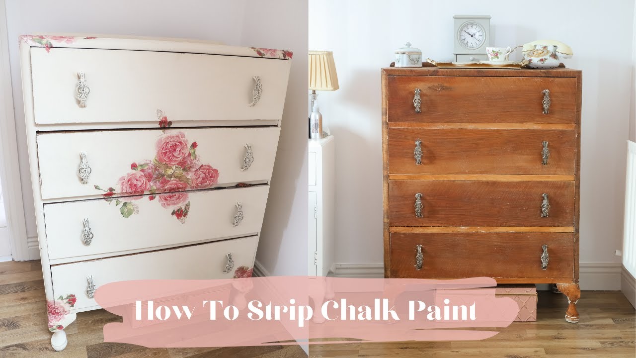 How To Remove Chalk Paint