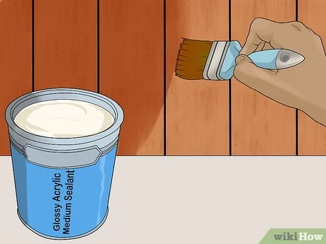 How to Seal Acrylic Paint on Wood