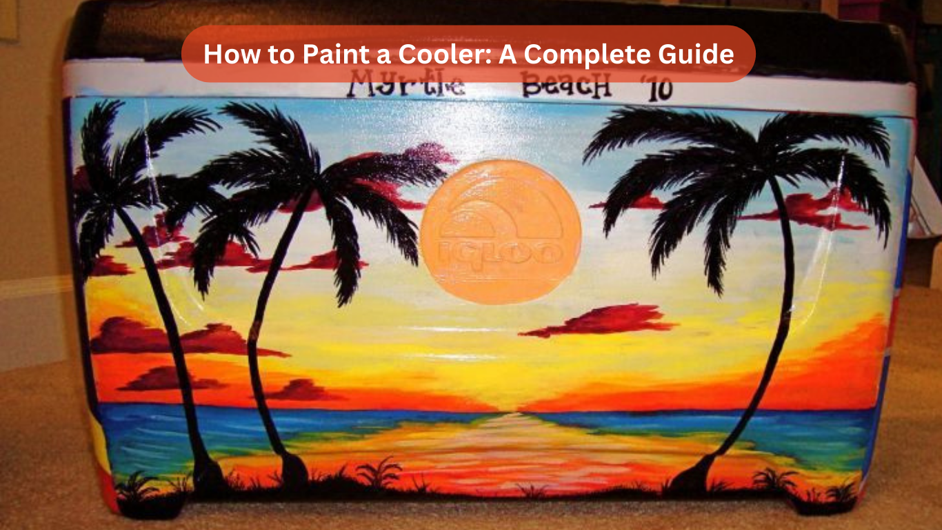 How to Paint a Cooler