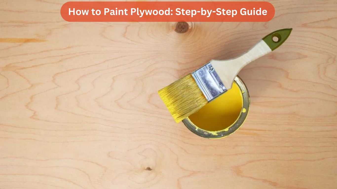 How to Paint Plywood: Step-by-Step Guide