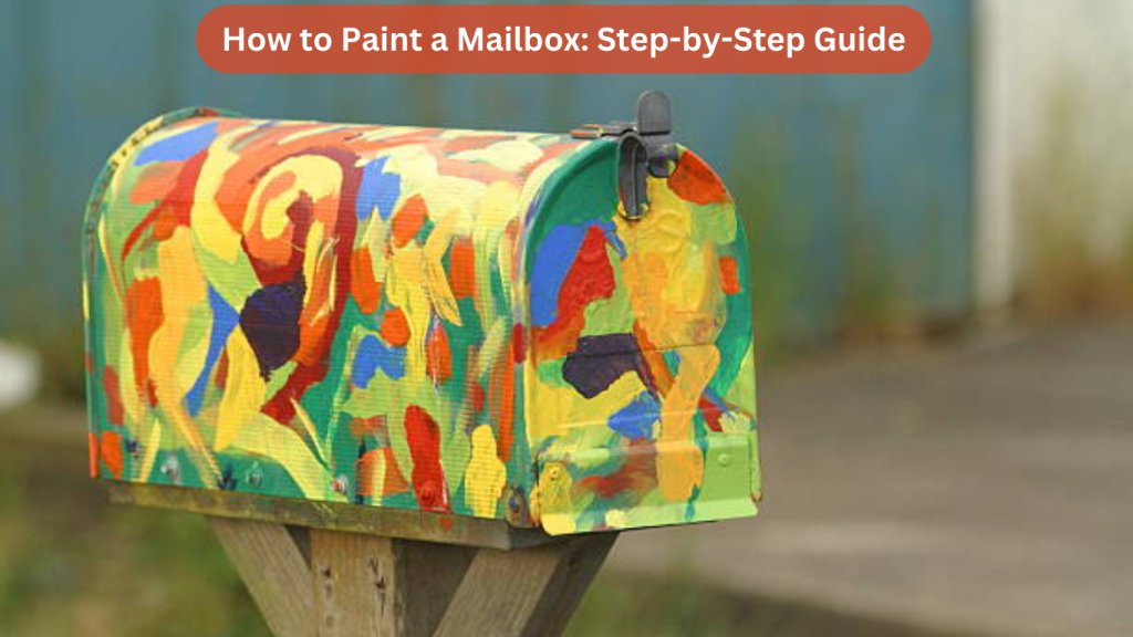 How to Paint a Mailbox