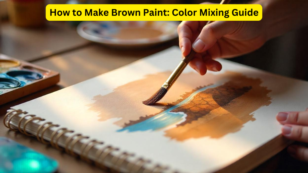 How to Make Brown Paint