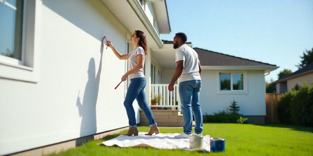 How to Paint a House