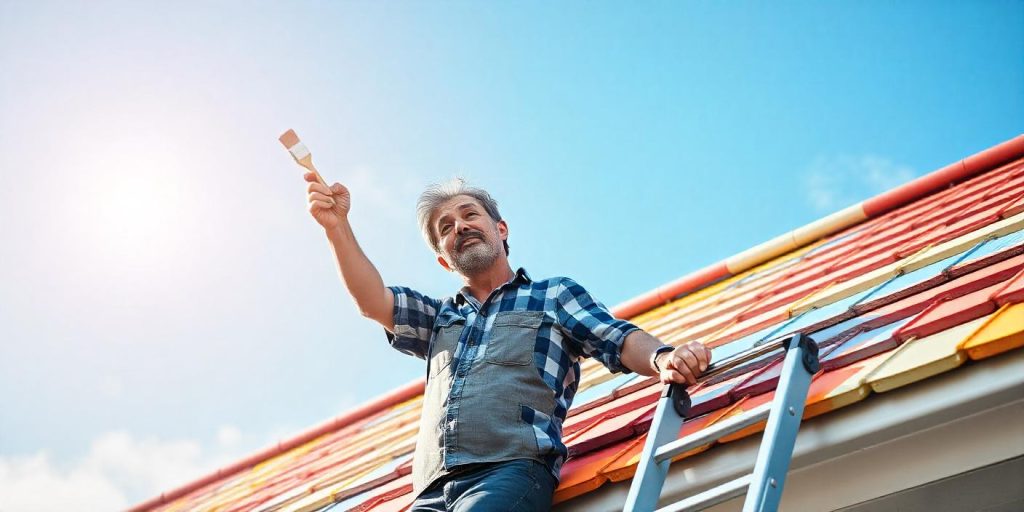 How to Paint a Roof