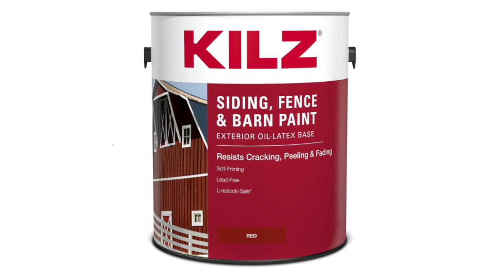 KILZ Exterior Siding, Fence, and Barn Paint