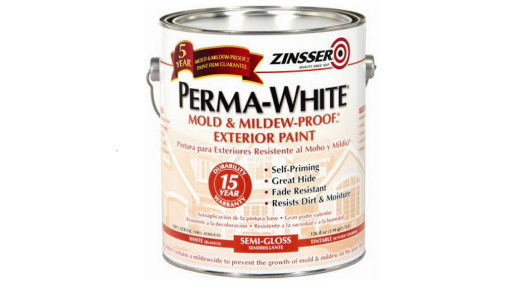 Rust-Oleum Zinsser Perma-White Exterior Paint