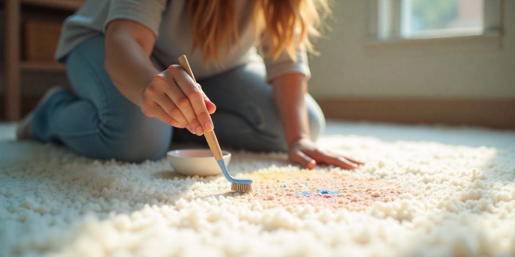 How to Remove Acrylic Paint from Carpet