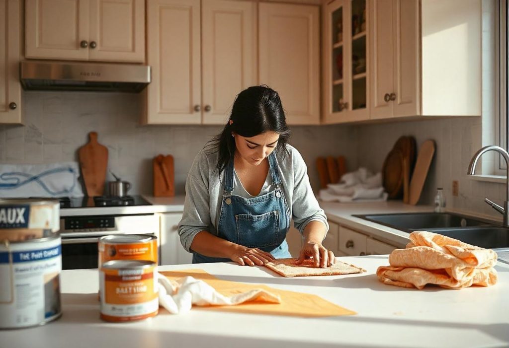 How to Paint Kitchen Cabinets