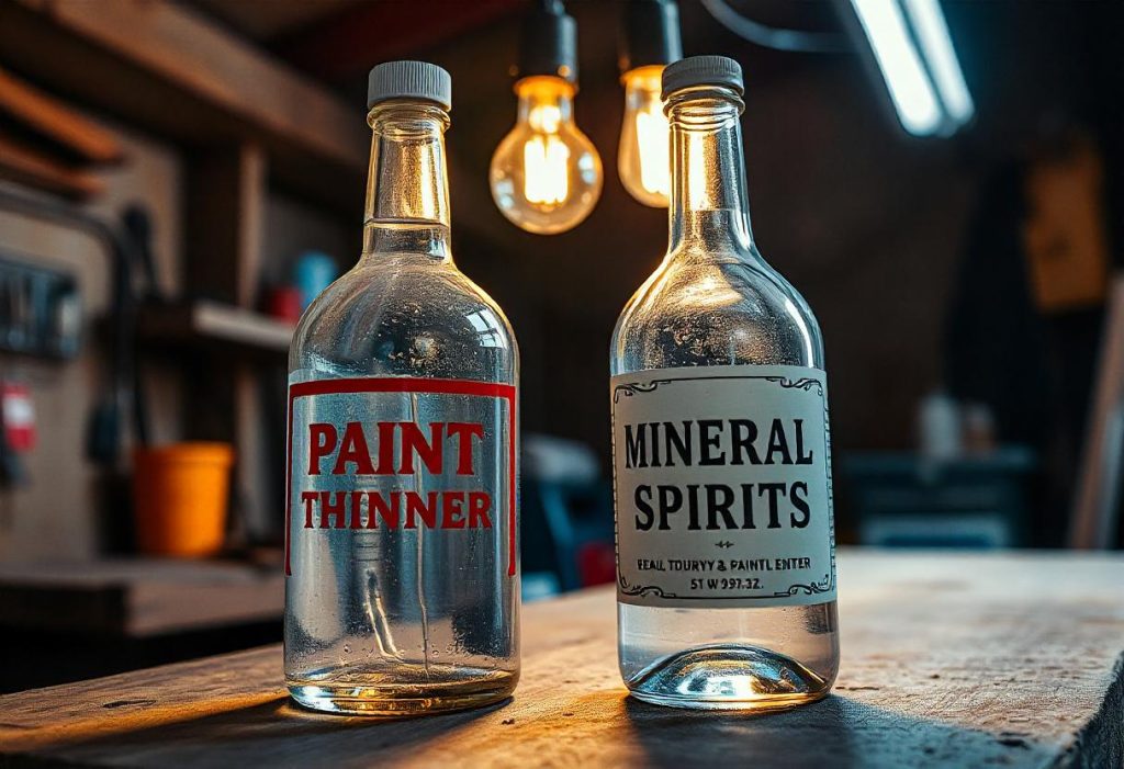 is paint thinner the same as mineral spirits